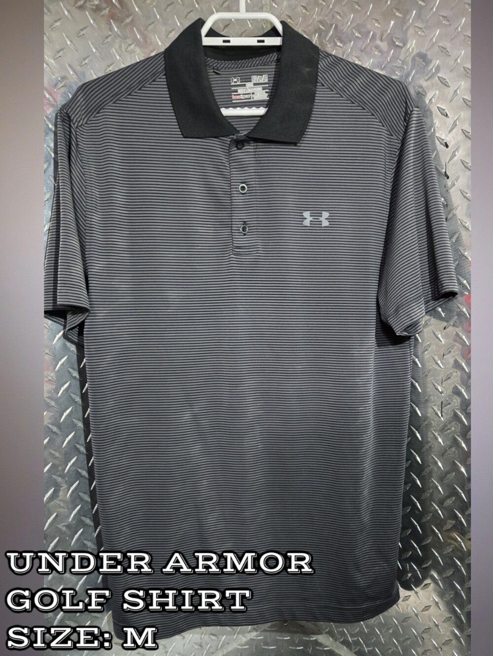 Under Armour Striped Polo Shirt
